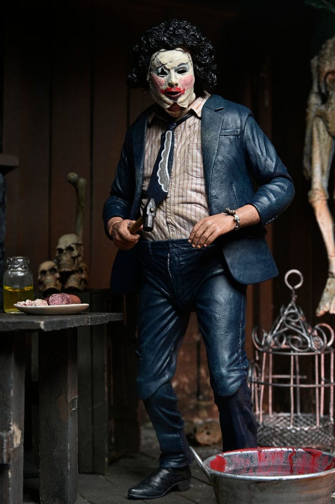 PRETTY WOMAN LEATHERFACE – FIGURA ULTIMATE 50TH ANNIVERSARY – LA MATANZA DE TEXAS NECA 18 CM NECA