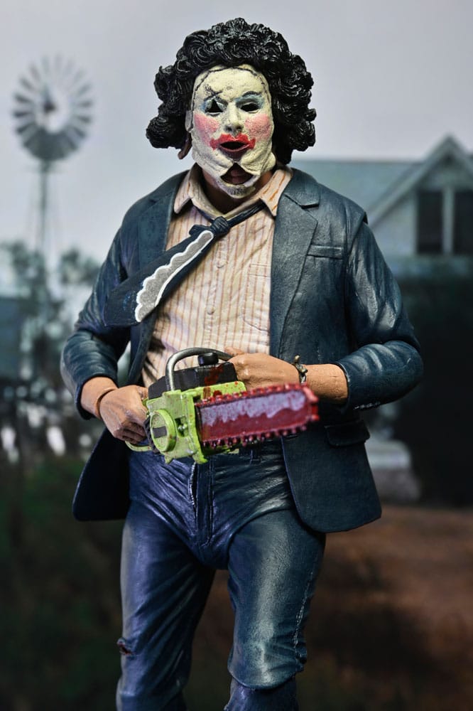 PRETTY WOMAN LEATHERFACE – FIGURA ULTIMATE 50TH ANNIVERSARY – LA MATANZA DE TEXAS NECA 18 CM NECA