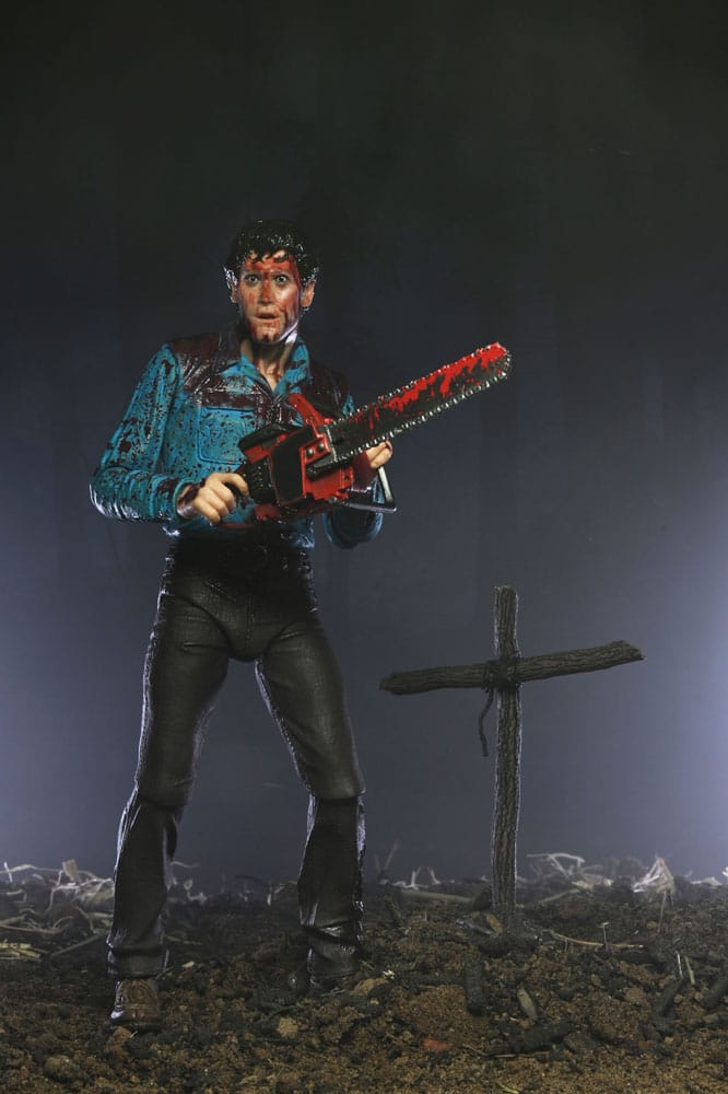 BLOODY ASH & CHERYL WILLIAMS – PACK 2 FIGURAS ULTIMATE – EVIL DEAD NECA 18 CM