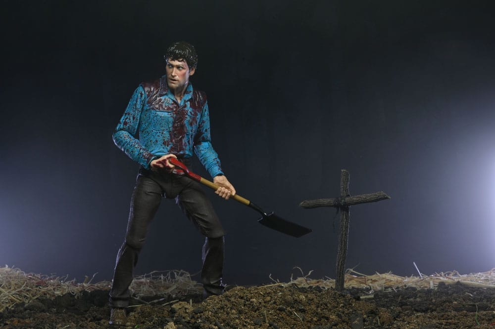 BLOODY ASH & CHERYL WILLIAMS – PACK 2 FIGURAS ULTIMATE – EVIL DEAD NECA 18 CM