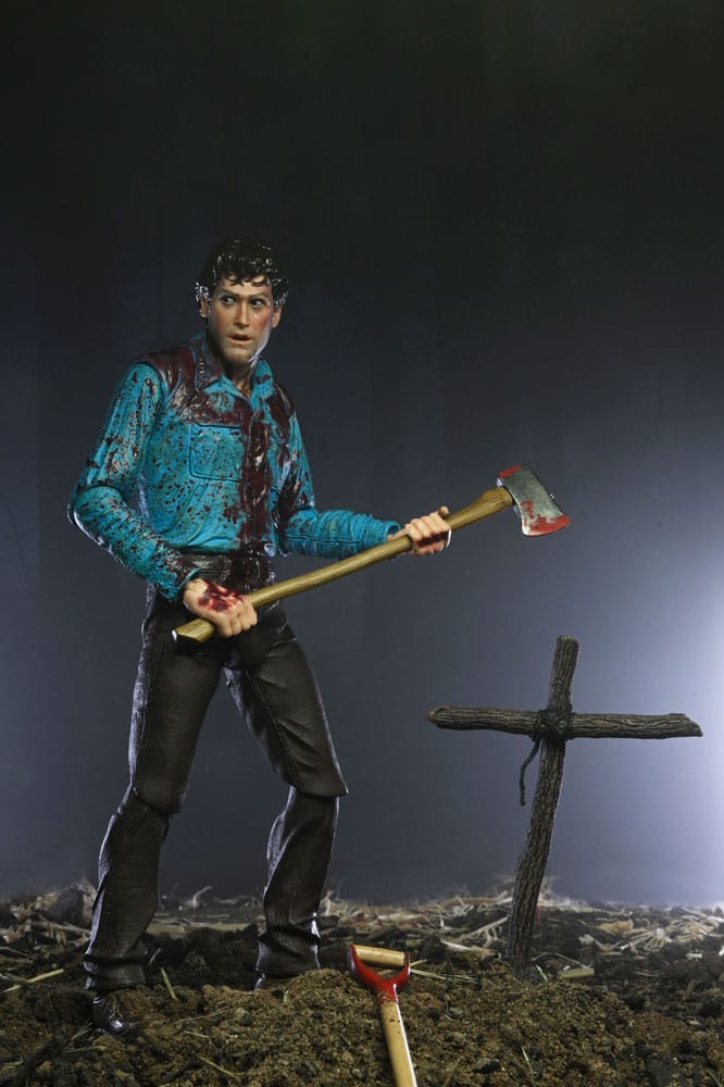 BLOODY ASH & CHERYL WILLIAMS – PACK 2 FIGURAS ULTIMATE – EVIL DEAD NECA 18 CM