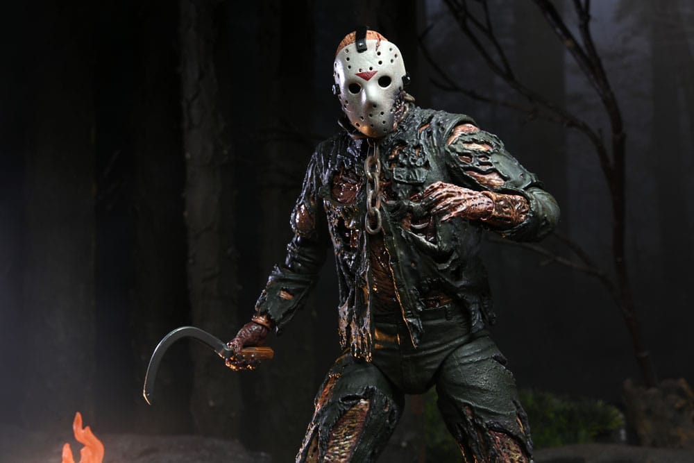 JASON VOORHEES NEW BLOOD – FIGURA ULTIMATE VIERNES 13 PARTE 7 – NECA 18 CM