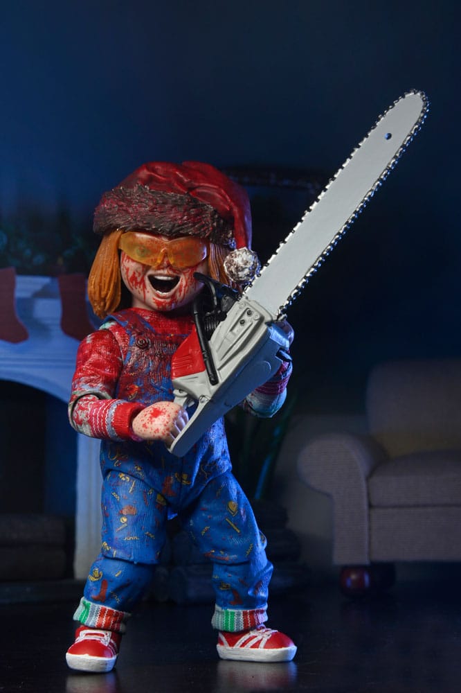 CHUCKY HOLIDAY EDITION – FIGURA ULTIMATE MUÑECO DIABÓLICO – NECA 18 CM