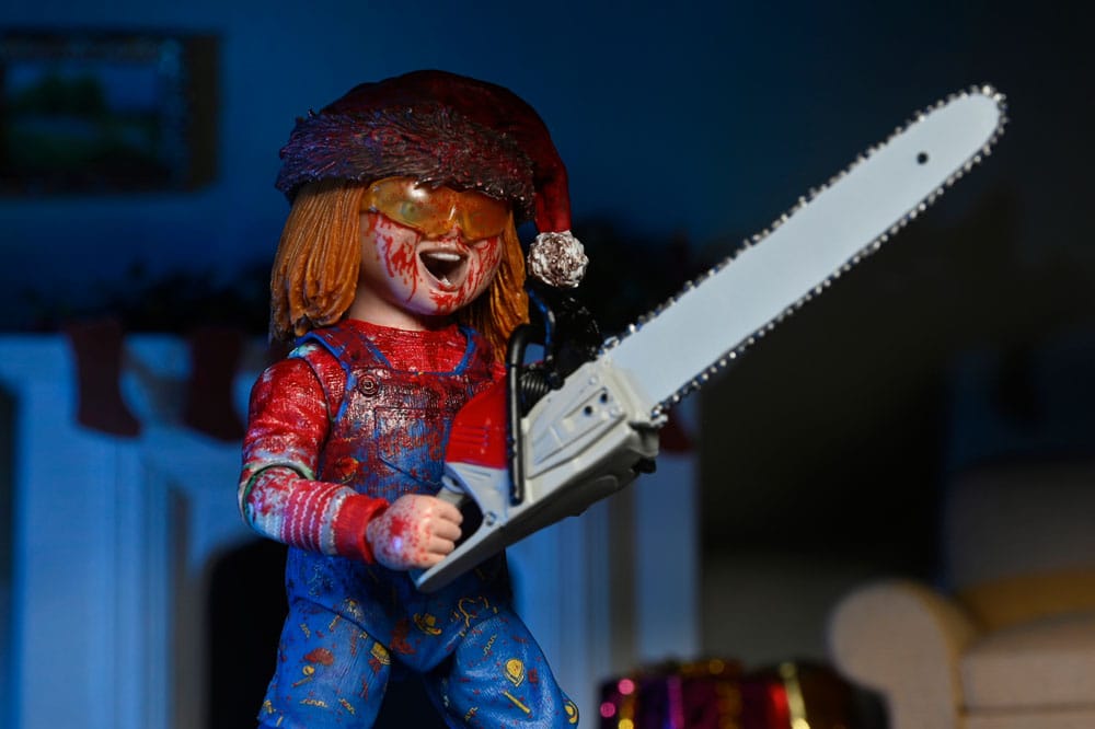 CHUCKY HOLIDAY EDITION – FIGURA ULTIMATE MUÑECO DIABÓLICO – NECA 18 CM