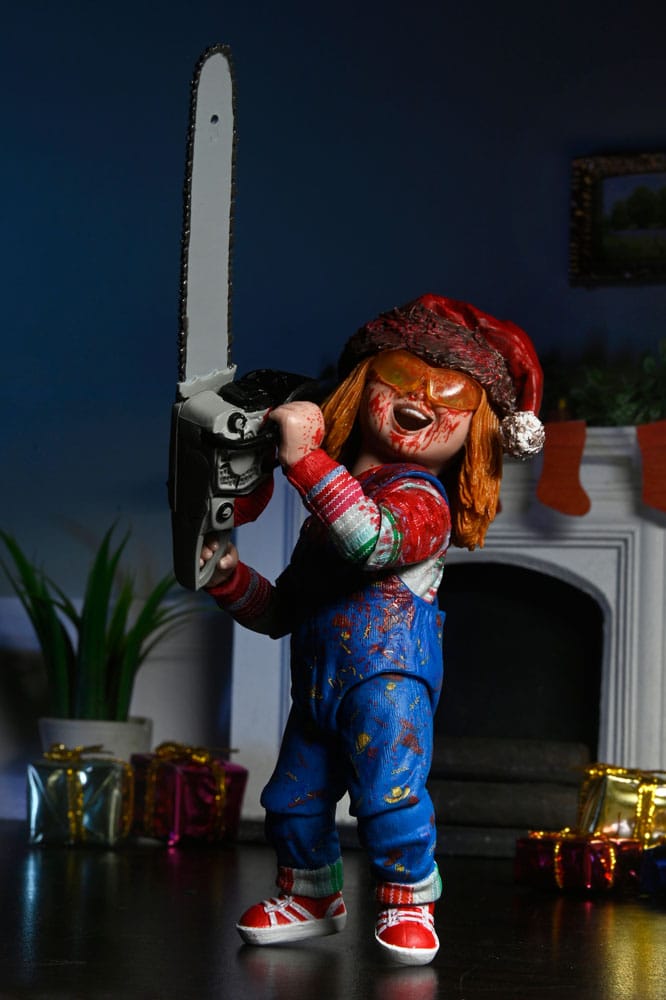 CHUCKY HOLIDAY EDITION – FIGURA ULTIMATE MUÑECO DIABÓLICO – NECA 18 CM