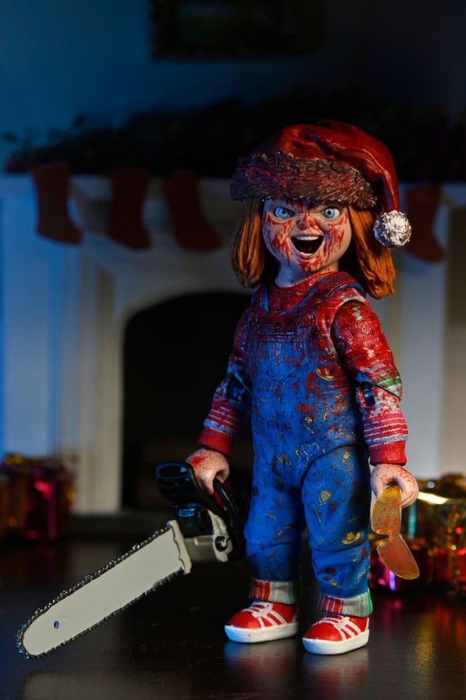 CHUCKY HOLIDAY EDITION – FIGURA ULTIMATE MUÑECO DIABÓLICO – NECA 18 CM