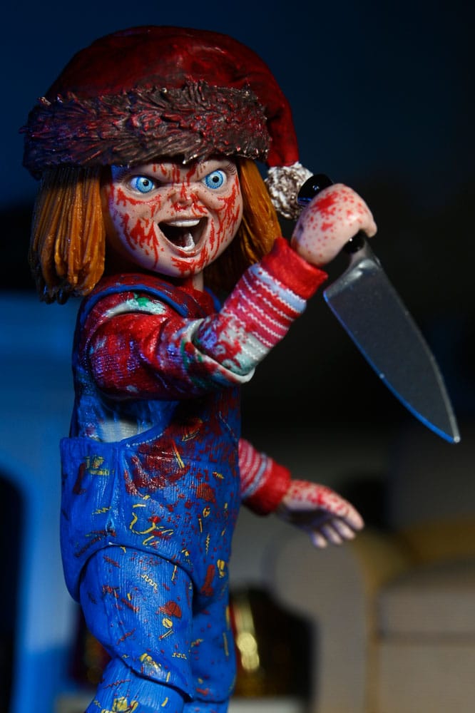 CHUCKY HOLIDAY EDITION – FIGURA ULTIMATE MUÑECO DIABÓLICO – NECA 18 CM
