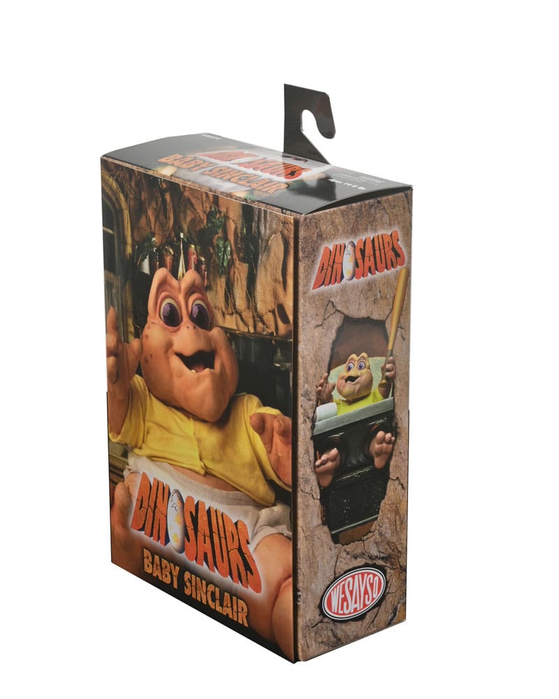 BABY SINCLAIR ULTIMATE 18 CM FIGURA NECA DINOSAURS SERIE TV COLECCIONISTA