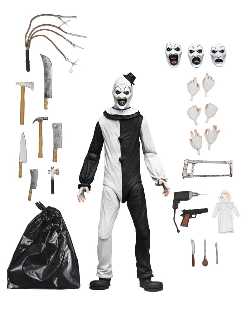 ART THE CLOWN – FIGURA 17 CM (TERRIFIER ULTIMATE – NECA)