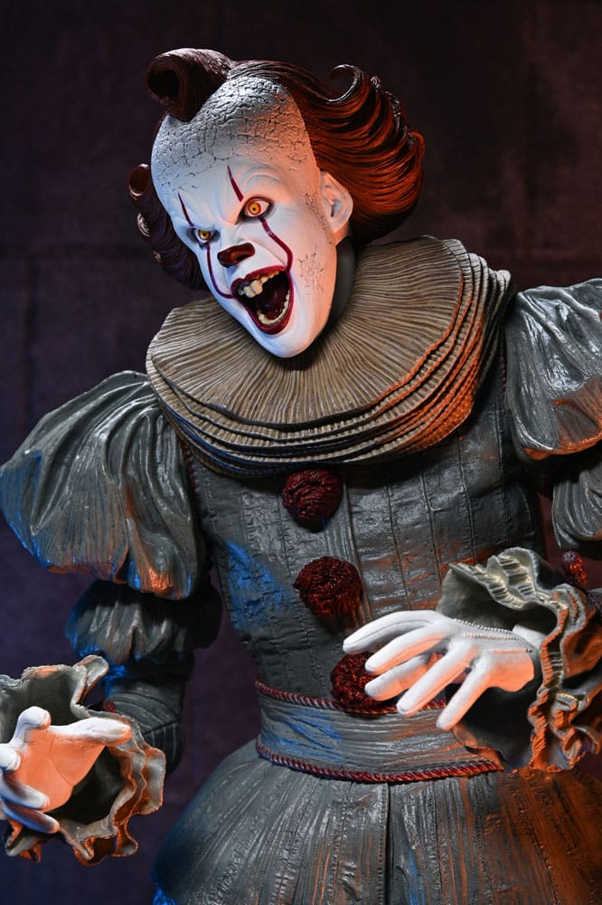 PENNYWISE – FIGURA 1/4 45 CM (NECA – IT: WELCOME TO DERRY)