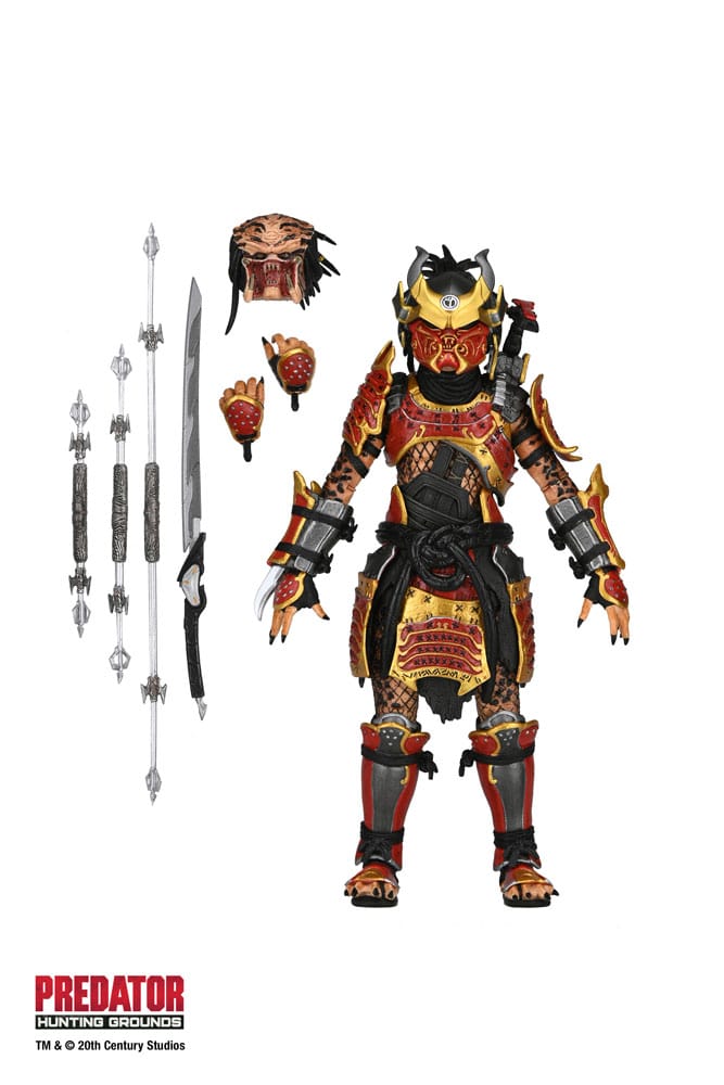 PREDATOR: HUNTING GROUNDS – FIGURA ULTIMATE SAMURAI PREDATOR