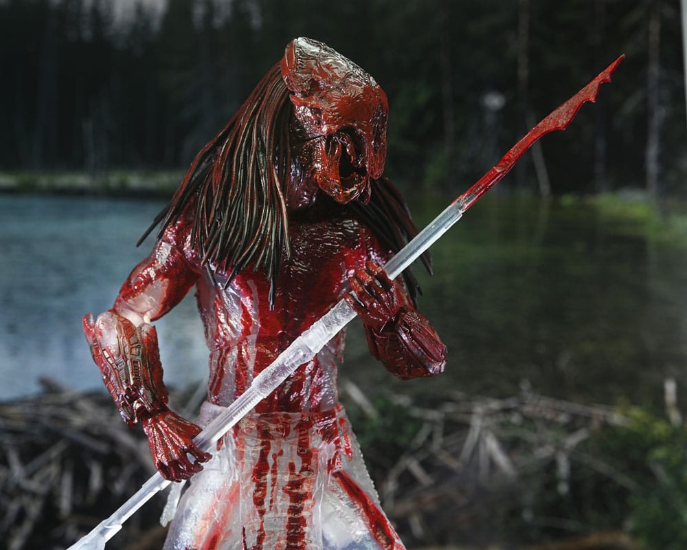 FERAL BEAR BLOOD PREDATOR – PREY – FIGURA ULTIMATE NECA 18 CM