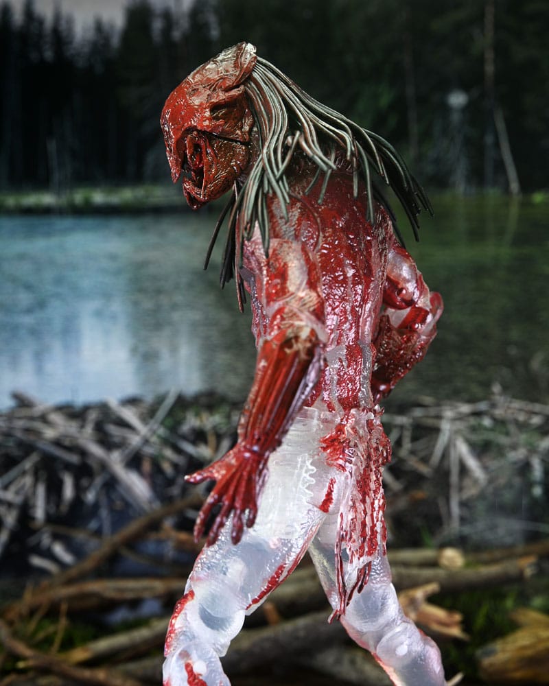 FERAL BEAR BLOOD PREDATOR – PREY – FIGURA ULTIMATE NECA 18 CM