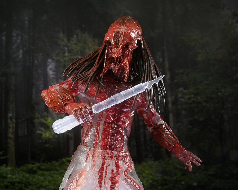FERAL BEAR BLOOD PREDATOR – PREY – FIGURA ULTIMATE NECA 18 CM