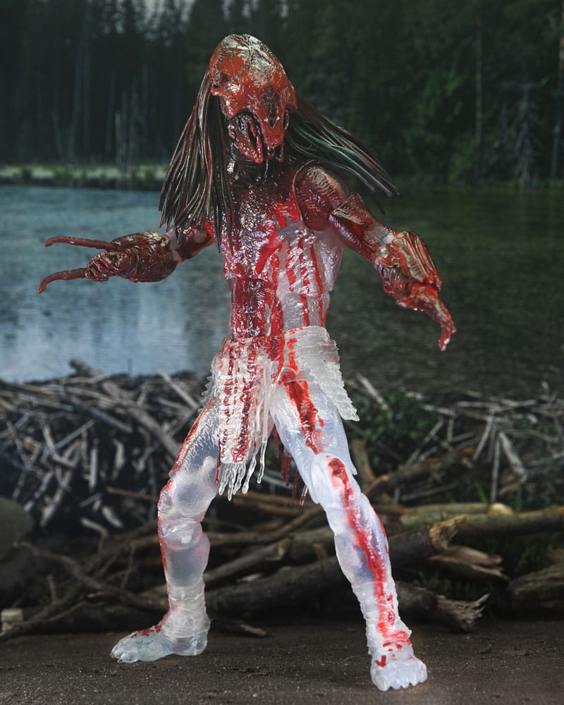 FERAL BEAR BLOOD PREDATOR – PREY – FIGURA ULTIMATE NECA 18 CM