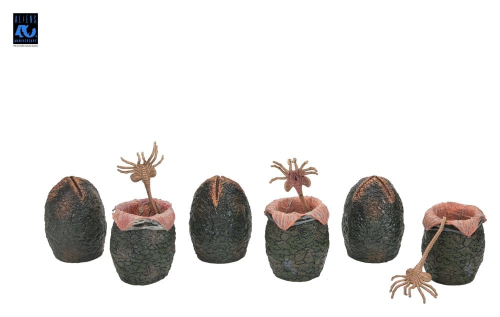 CARTON OF ALIEN EGGS – ALIENS PACK DE ACCESORIOS 40TH ANNIVERSARY (NECA)