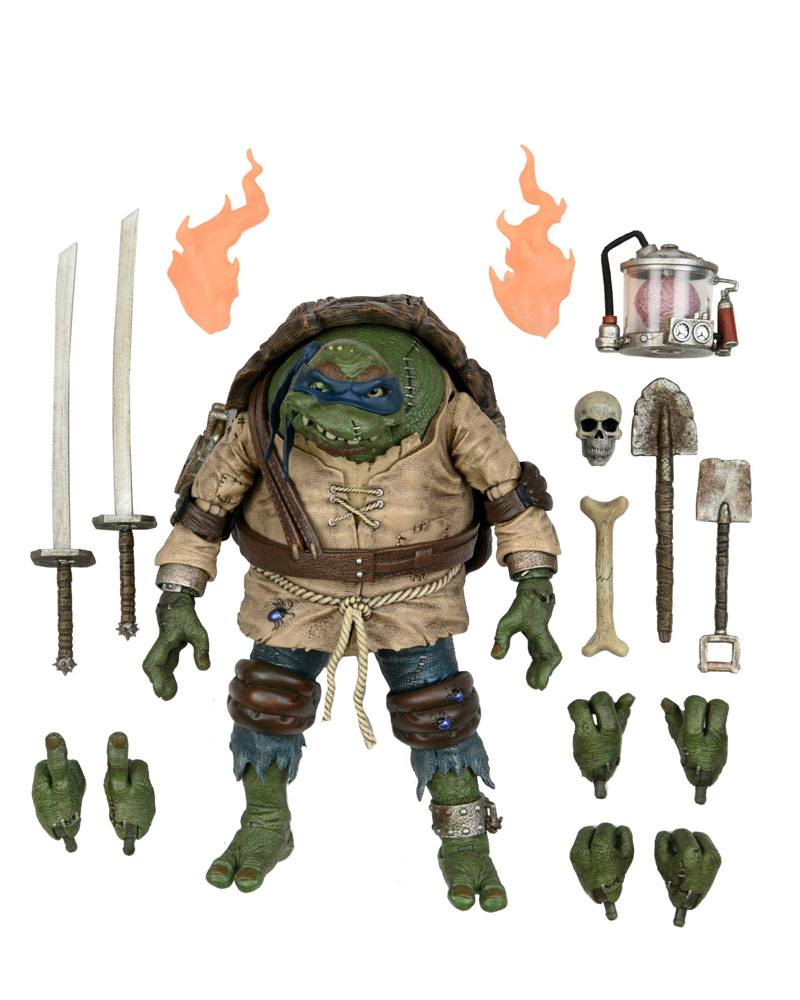 LEONARDO AS THE HUNCHBACK – UNIVERSAL MONSTERS x TEENAGE MUTANT NINJA TURTLES ULTIMATE FIGURA 18 CM (NECA – TMNT)