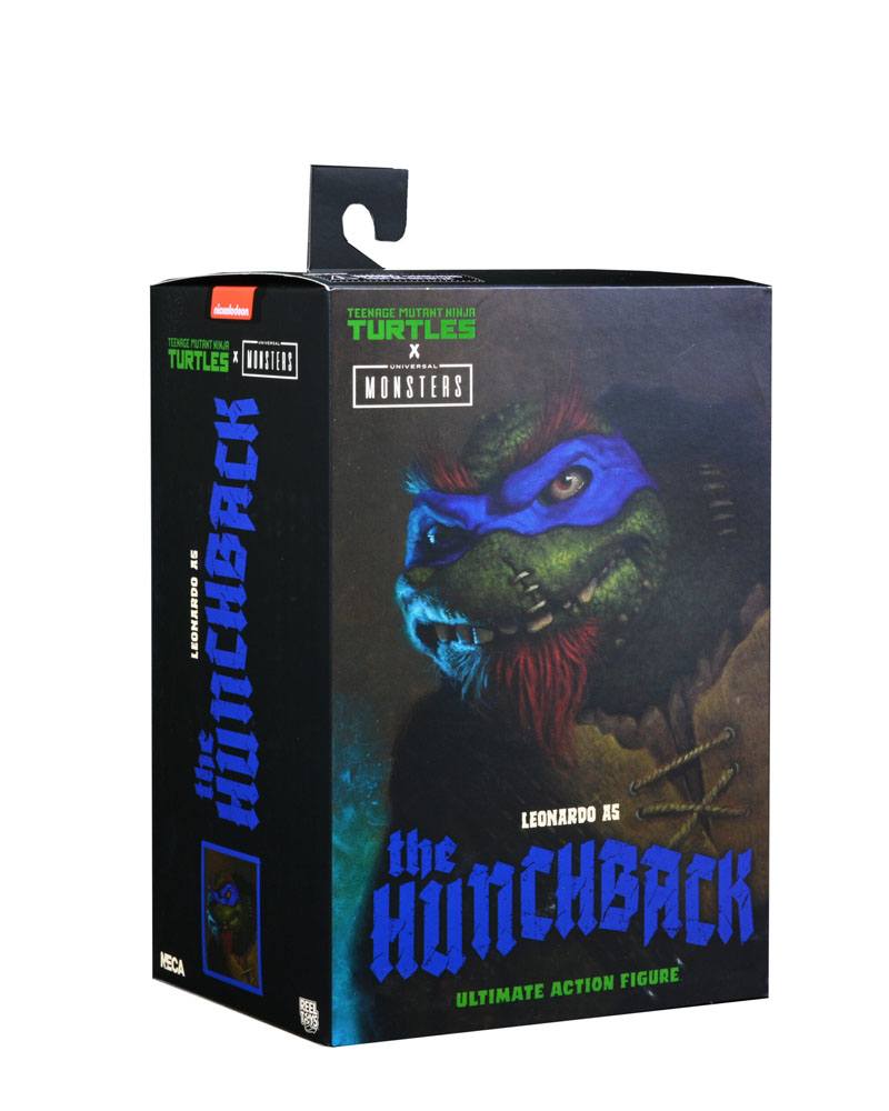 LEONARDO AS THE HUNCHBACK – UNIVERSAL MONSTERS x TEENAGE MUTANT NINJA TURTLES ULTIMATE FIGURA 18 CM (NECA – TMNT)