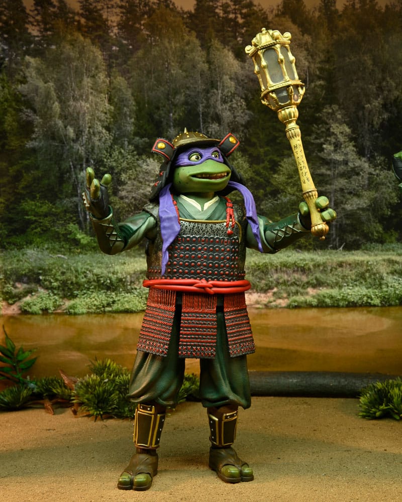 PACK DONATELLO & RAPHAEL TMNT III – 2 FIGURAS 18 CM – NECA – TORTUGAS NINJA