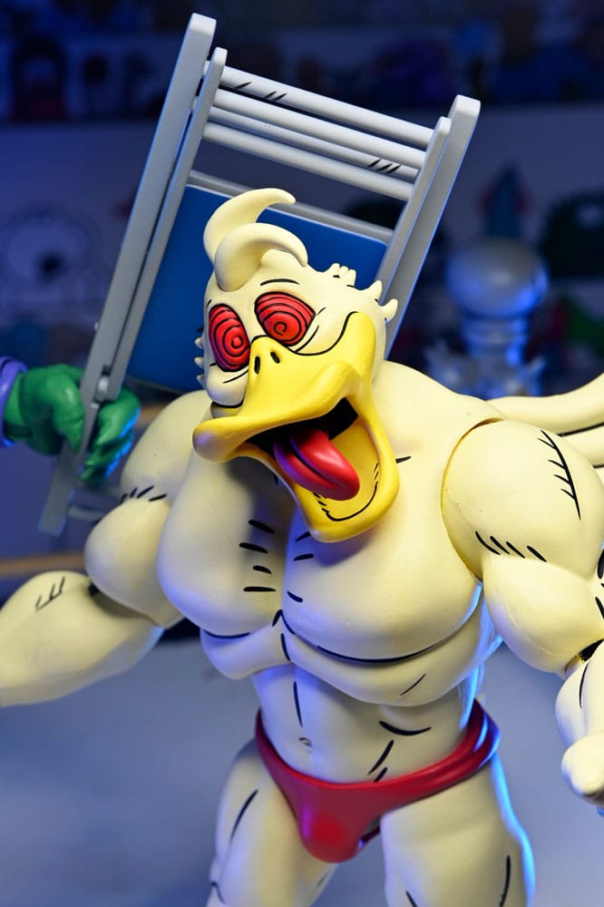 ACE DUCK – FIGURA STUMP WRESTLING 18 CM (NECA – TEENAGE MUTANT NINJA TURTLES ARCHIE COMICS)