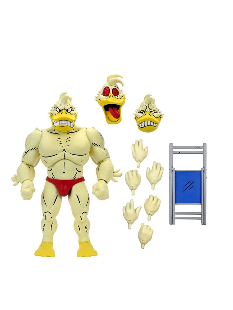 ACE DUCK – FIGURA STUMP WRESTLING 18 CM (NECA – TEENAGE MUTANT NINJA TURTLES ARCHIE COMICS)