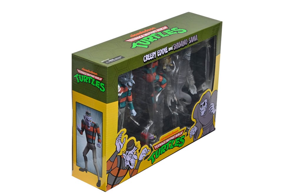TEENAGE MUTANT NINJA TURTLES – 2-PACK CREEPY EDDIE & SHIBANO-SAMA (NECA – 17 CM)