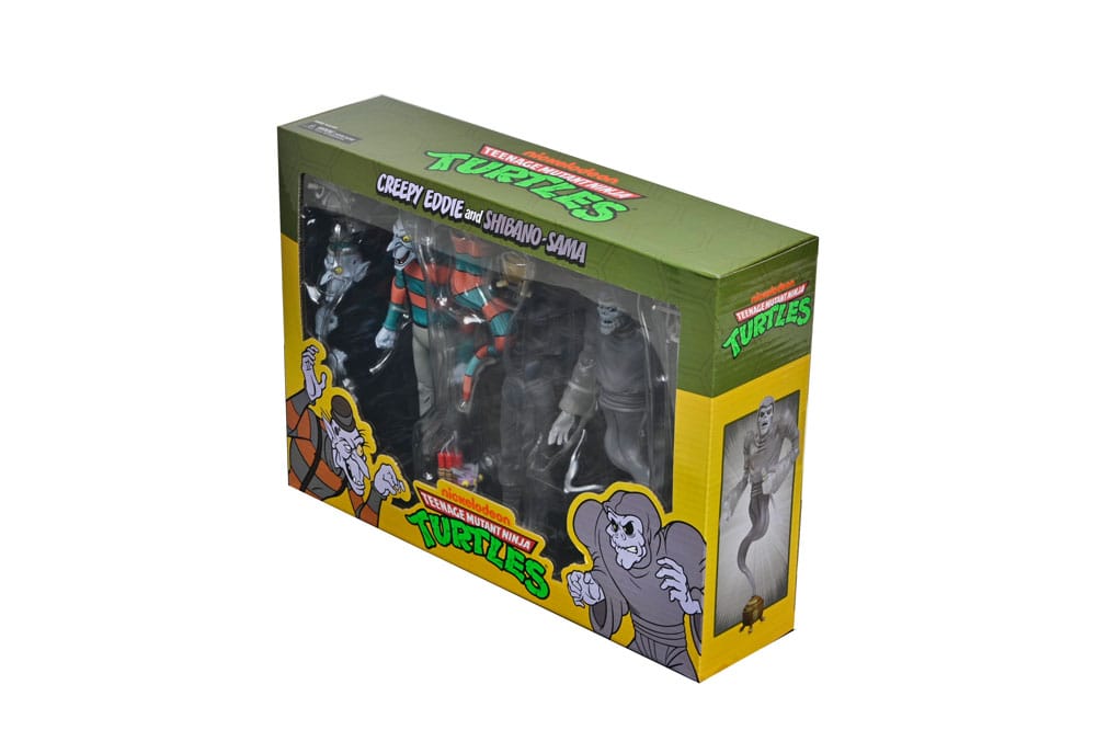 TEENAGE MUTANT NINJA TURTLES – 2-PACK CREEPY EDDIE & SHIBANO-SAMA (NECA – 17 CM)