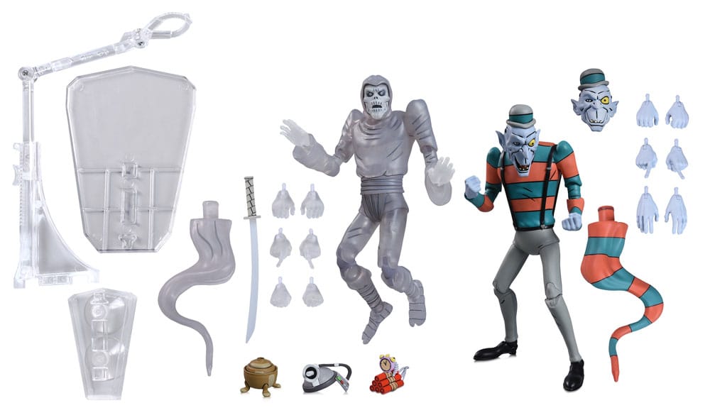 TEENAGE MUTANT NINJA TURTLES – 2-PACK CREEPY EDDIE & SHIBANO-SAMA (NECA – 17 CM)