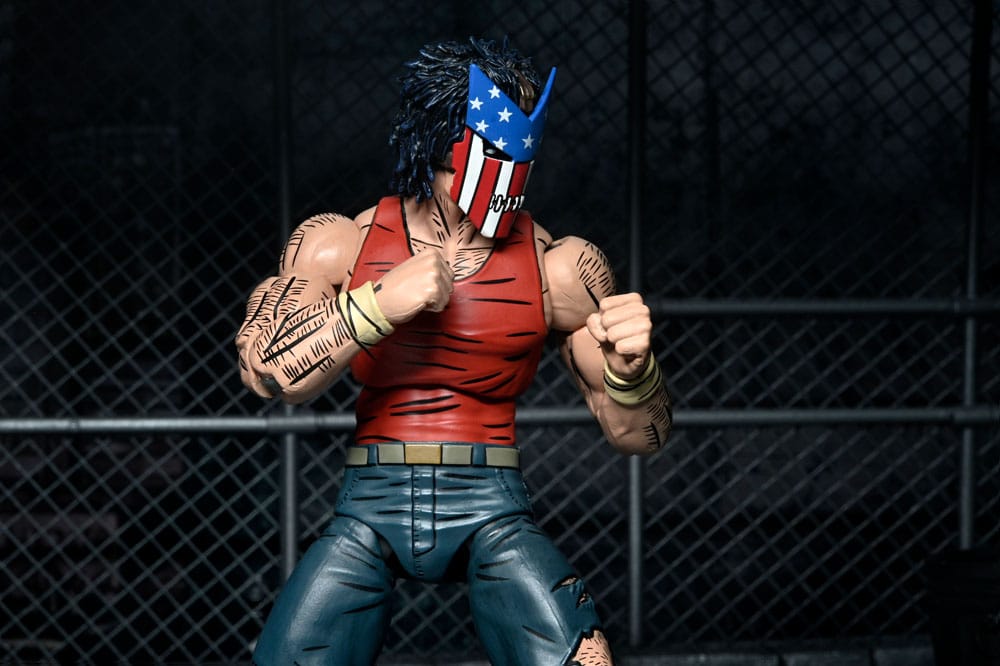 CASEY JONES (BODYCOUNT) – TMNT MIRAGE COMICS ULTIMATE FIGURA 18 CM (NECA – TORTUGAS NINJA)