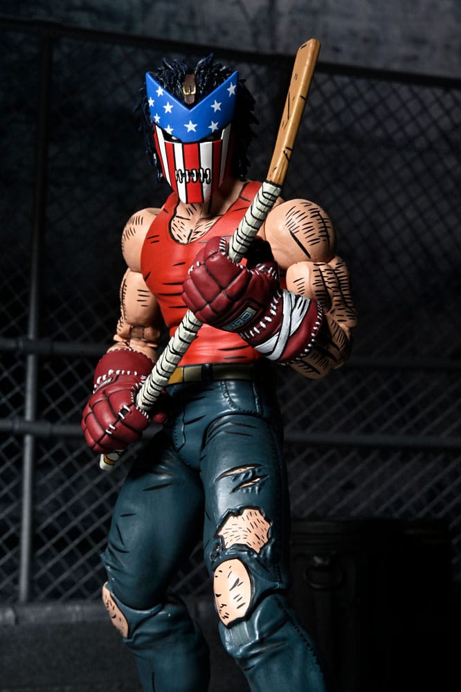 CASEY JONES (BODYCOUNT) – TMNT MIRAGE COMICS ULTIMATE FIGURA 18 CM (NECA – TORTUGAS NINJA)