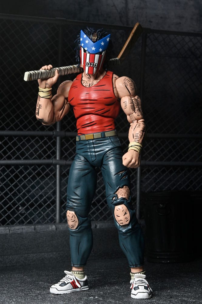 CASEY JONES (BODYCOUNT) – TMNT MIRAGE COMICS ULTIMATE FIGURA 18 CM (NECA – TORTUGAS NINJA)