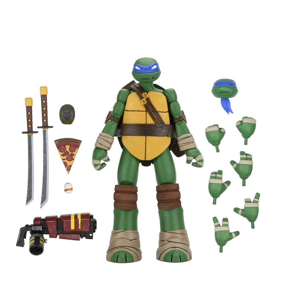LEONARDO – LAS TORTUGAS NINJA ULTIMATE FIGURA 18 CM (NECA – SERIE TV 2012)