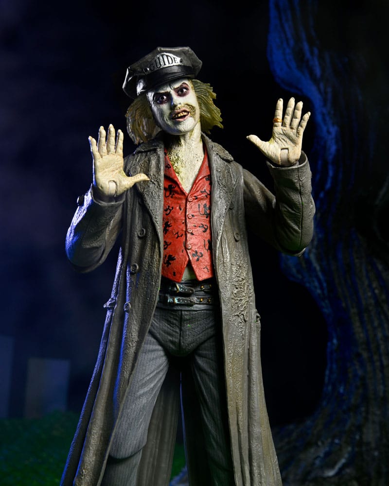BEETLEJUICE 1988 – TOUR GUIDE THE BIO-EXORCIST – FIGURA NECA 18 CM