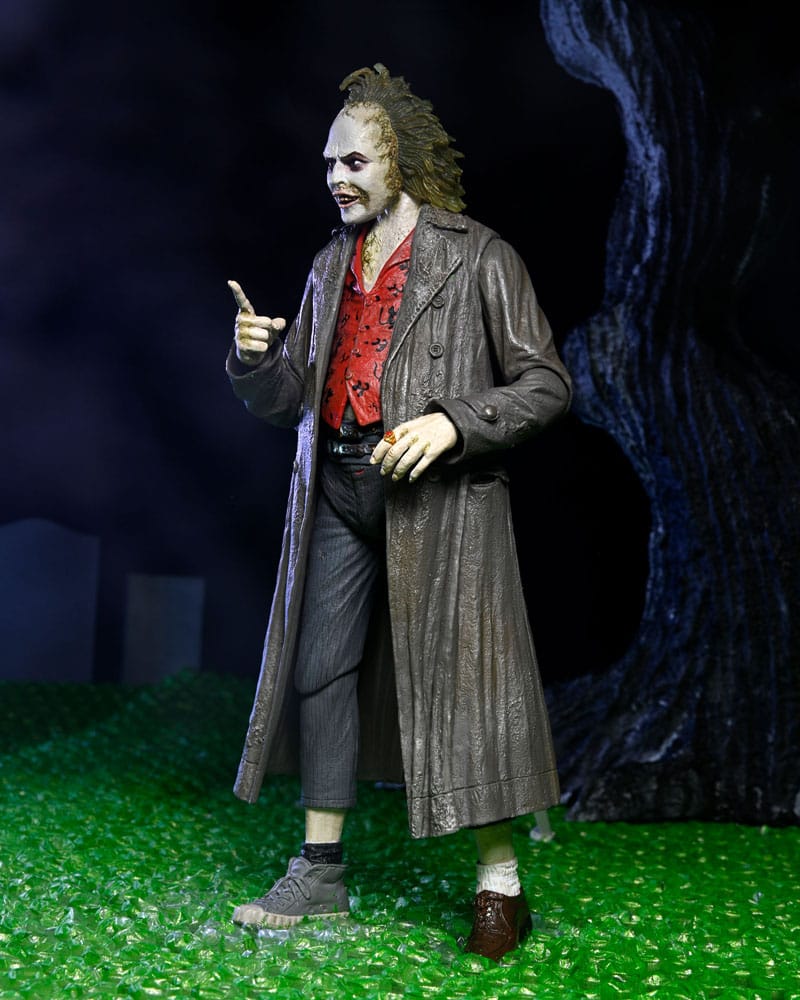 BEETLEJUICE 1988 – TOUR GUIDE THE BIO-EXORCIST – FIGURA NECA 18 CM