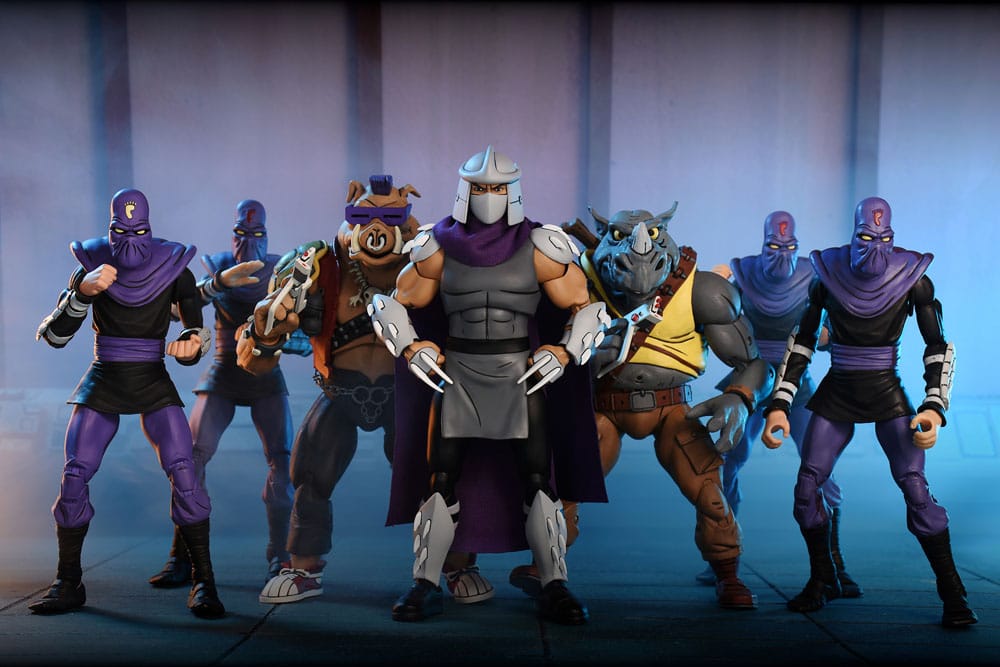 TEENAGE MUTANT NINJA TURTLES – FIGURA ULTIMATE SHREDDER (CLASSIC COLORS) (NECA – 18 CM)
