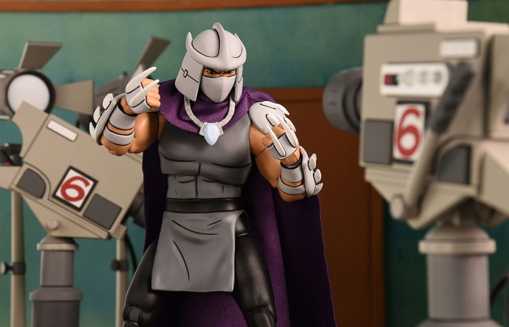 TEENAGE MUTANT NINJA TURTLES – FIGURA ULTIMATE SHREDDER (CLASSIC COLORS) (NECA – 18 CM)