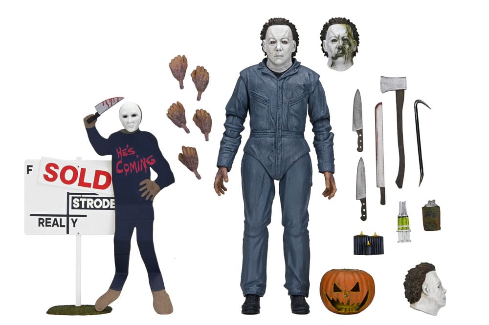 MICHAEL MYERS ULTIMATE FIGURA 18 CM - NECA - HALLOWEEN: LA MALDICIÓN DE MICHAEL MYERS