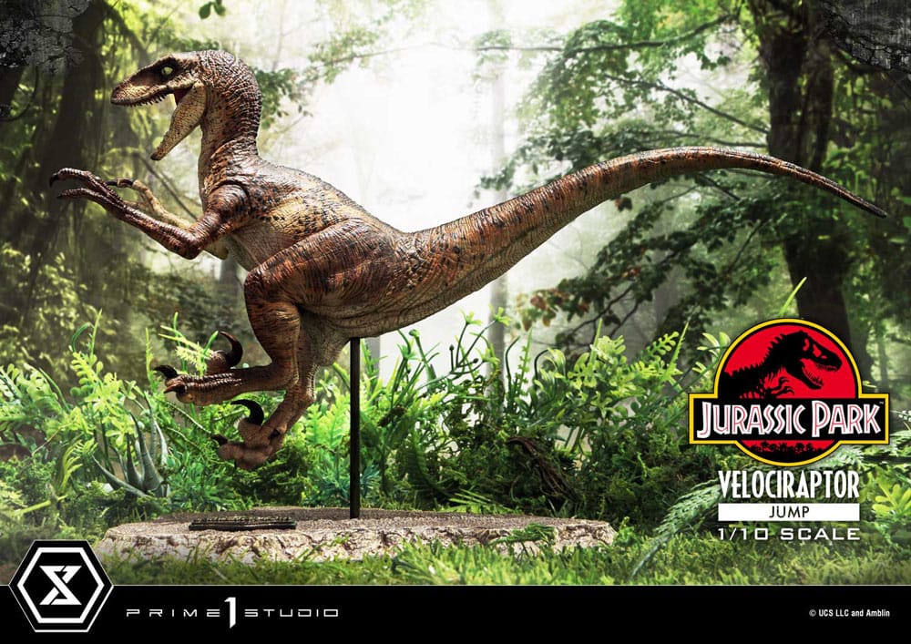 VELOCIRAPTOR JUMP – ESTATUA 1/10 (PRIME 1 STUDIO – JURASSIC PARK)