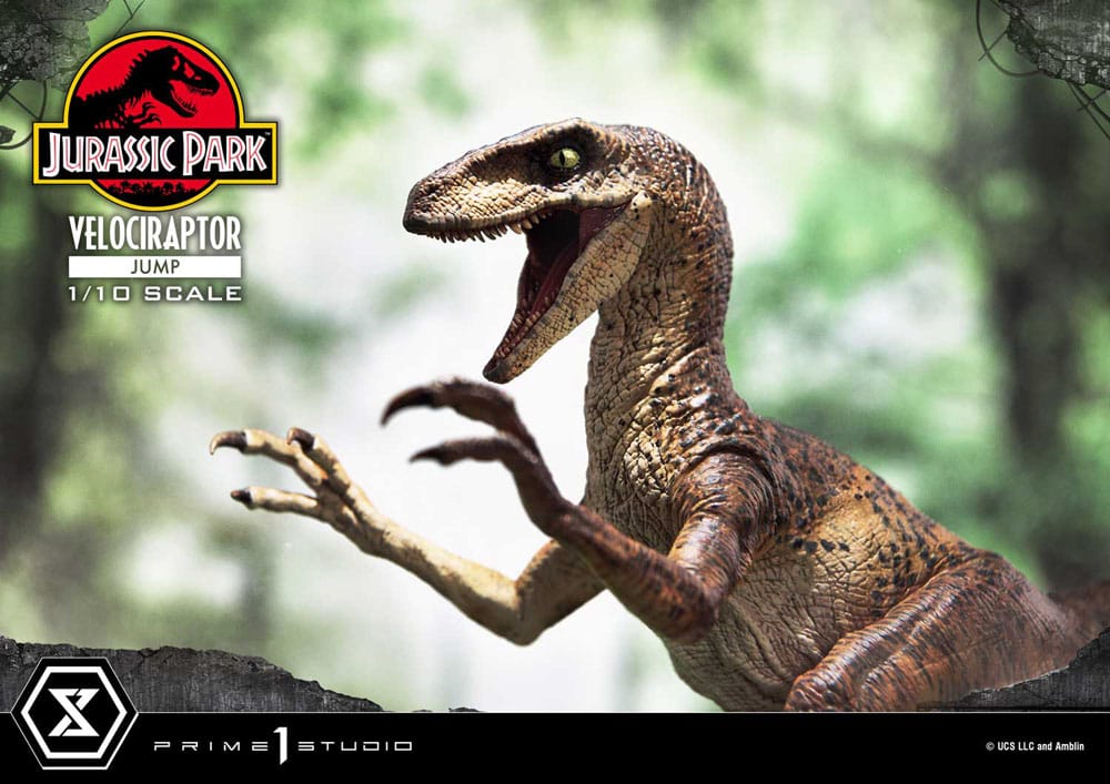 VELOCIRAPTOR JUMP – ESTATUA 1/10 (PRIME 1 STUDIO – JURASSIC PARK)