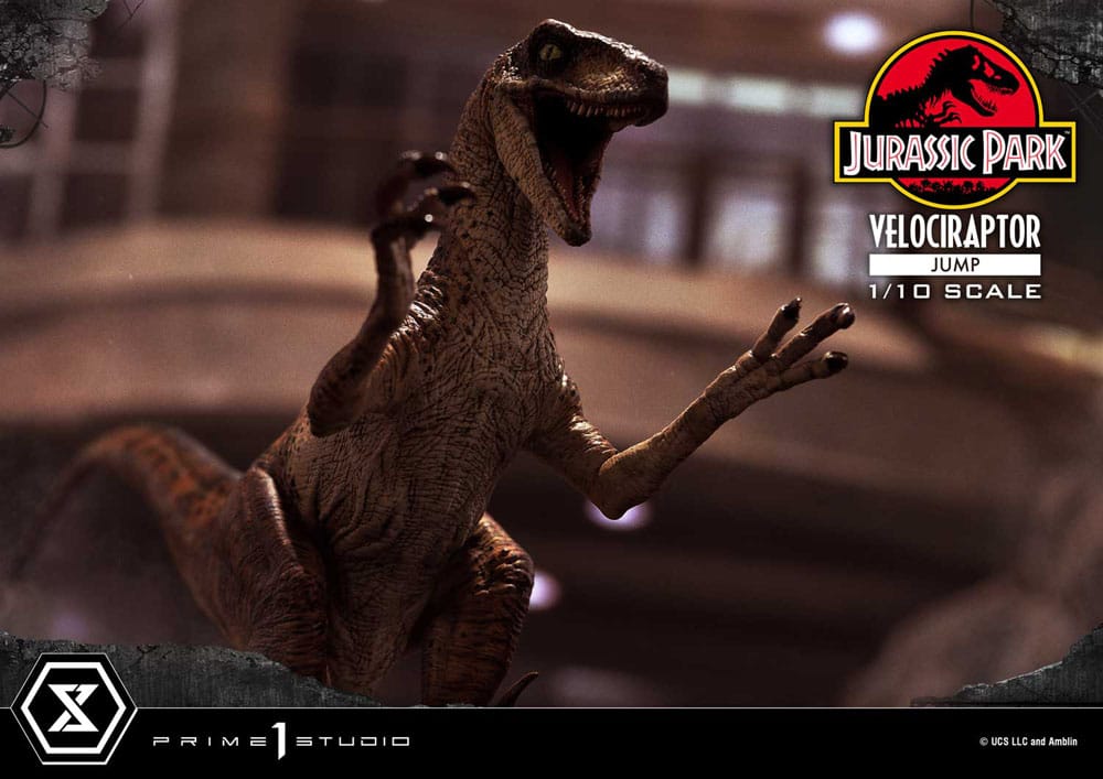 VELOCIRAPTOR JUMP – ESTATUA 1/10 (PRIME 1 STUDIO – JURASSIC PARK)