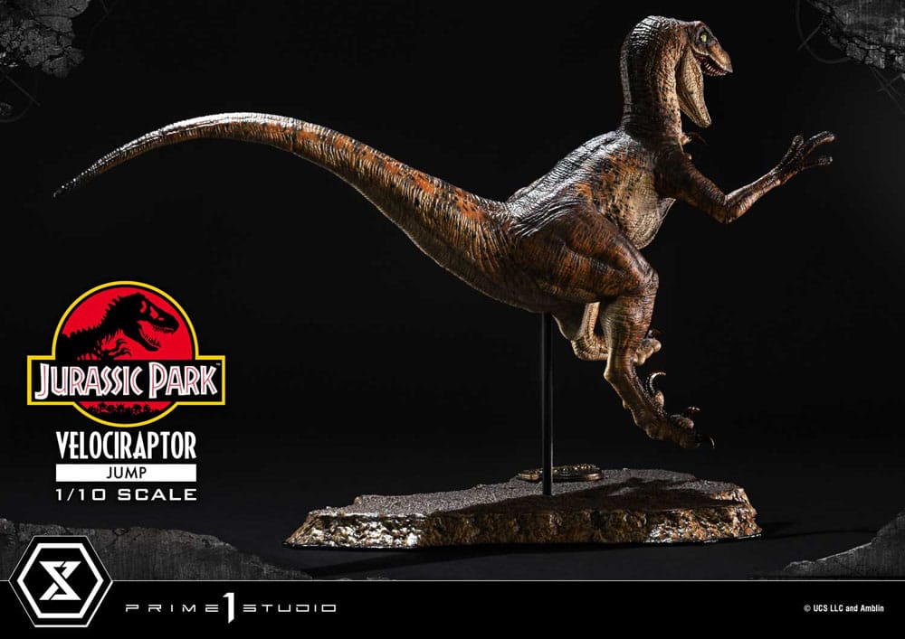 VELOCIRAPTOR JUMP – ESTATUA 1/10 (PRIME 1 STUDIO – JURASSIC PARK)
