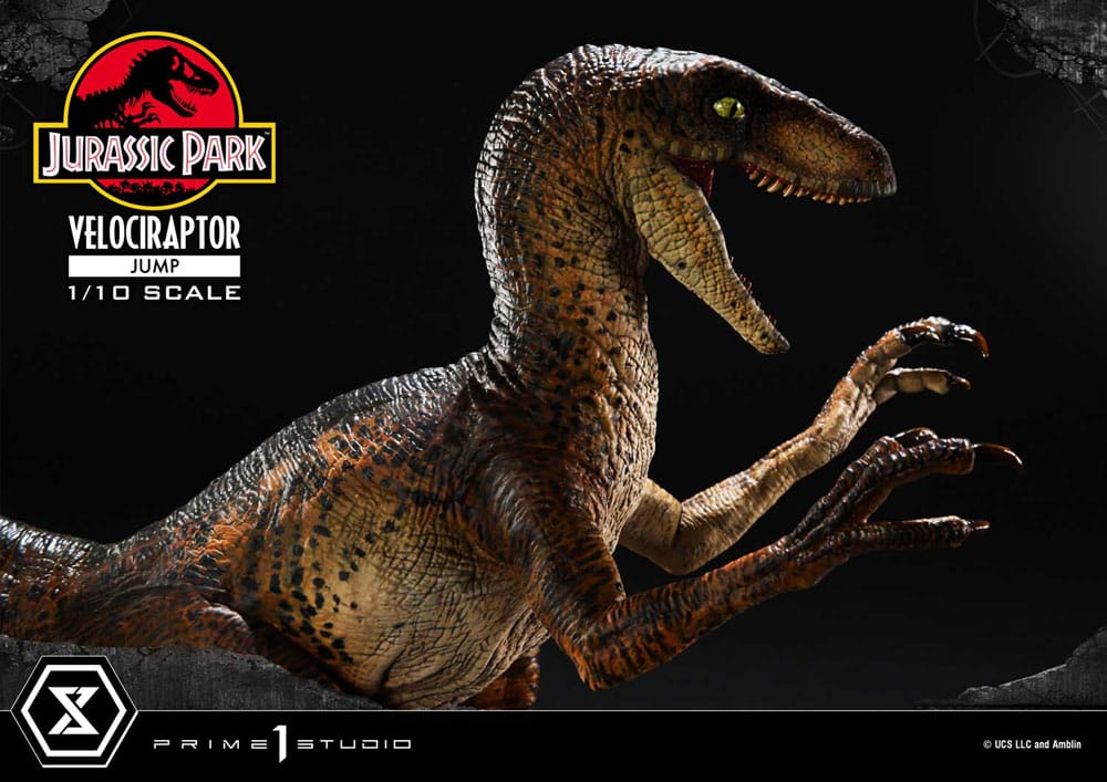 VELOCIRAPTOR JUMP – ESTATUA 1/10 (PRIME 1 STUDIO – JURASSIC PARK)