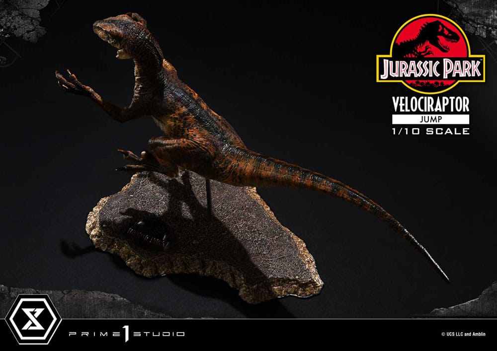 VELOCIRAPTOR JUMP – ESTATUA 1/10 (PRIME 1 STUDIO – JURASSIC PARK)