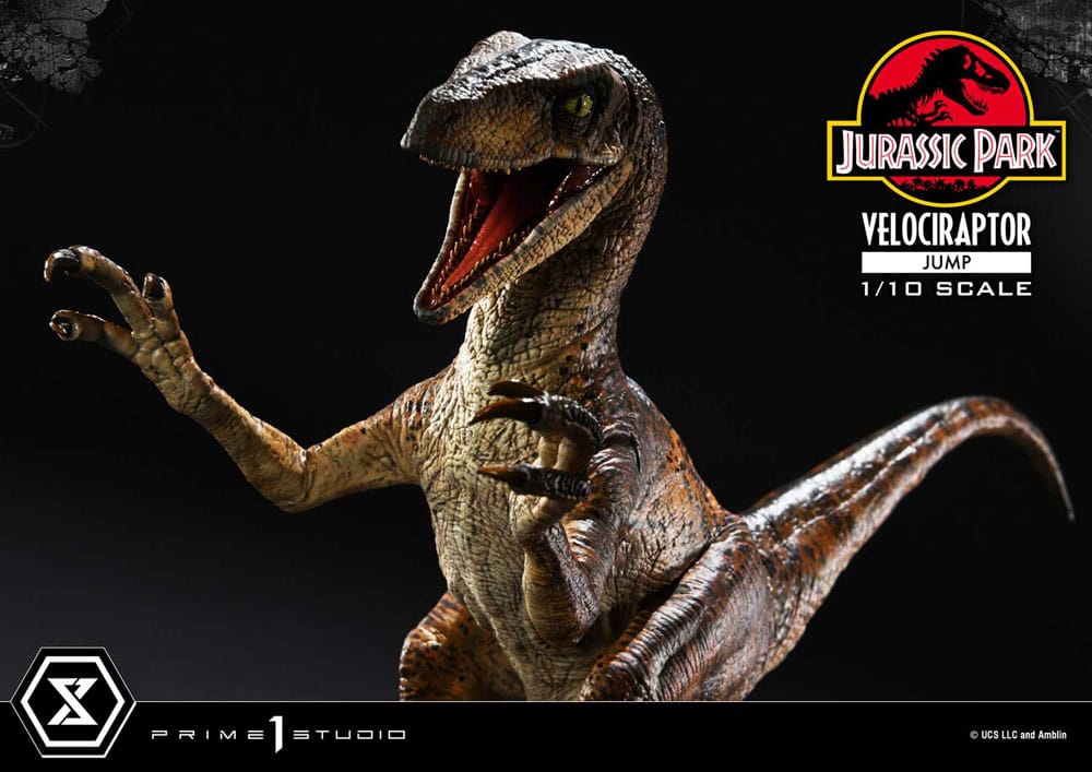 VELOCIRAPTOR JUMP – ESTATUA 1/10 (PRIME 1 STUDIO – JURASSIC PARK)