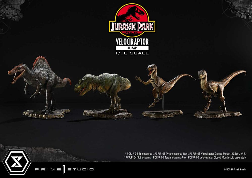 VELOCIRAPTOR JUMP – ESTATUA 1/10 (PRIME 1 STUDIO – JURASSIC PARK)