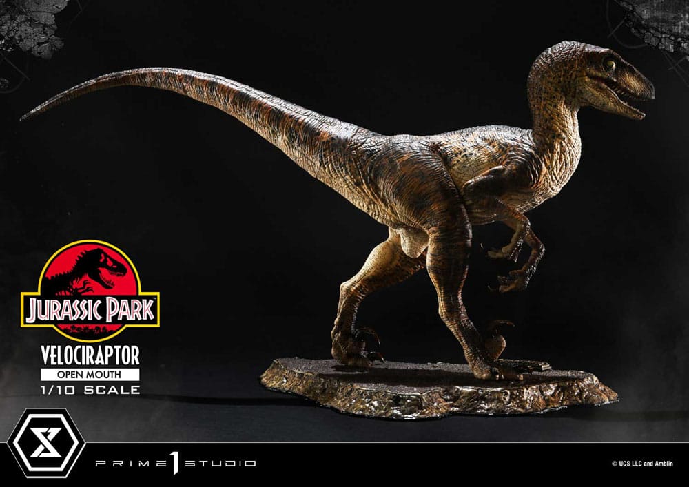 VELOCIRAPTOR OPEN MOUTH – ESTATUA 1/10 (PRIME 1 STUDIO – JURASSIC PARK)