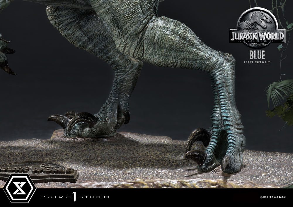 BLUE (OPEN MOUTH) – ESTATUA 1/10 (PRIME 1 STUDIO – JURASSIC WORLD: FALLEN KINGDOM)