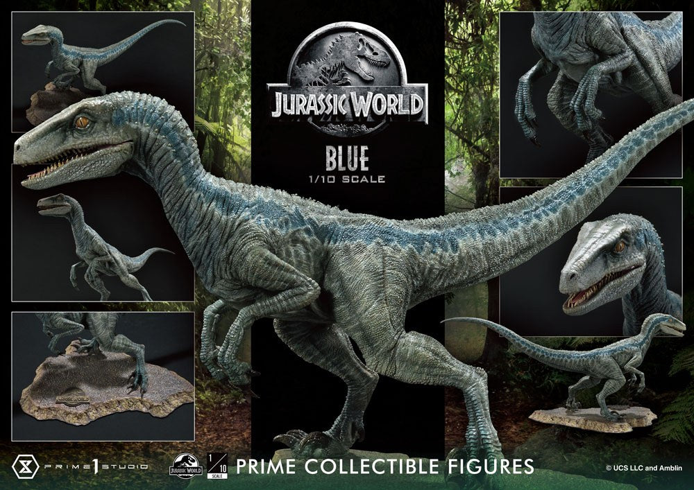 BLUE (OPEN MOUTH) – ESTATUA 1/10 (PRIME 1 STUDIO – JURASSIC WORLD: FALLEN KINGDOM)