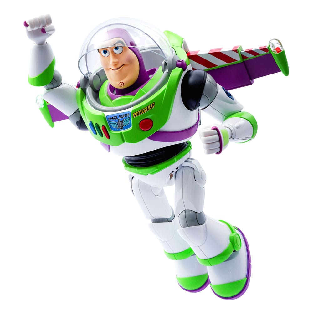 BUZZ LIGHTYEAR ROBOT INTERACTIVO 42 CM – ROBOSEN (SPACE RANGER ALPHA) INGLÉS