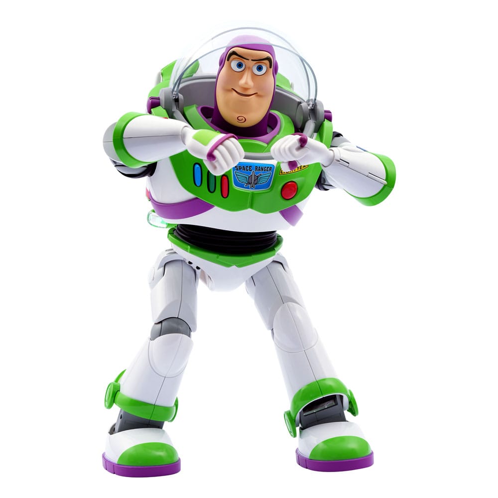 BUZZ LIGHTYEAR ROBOT INTERACTIVO 42 CM – ROBOSEN (SPACE RANGER ALPHA) INGLÉS